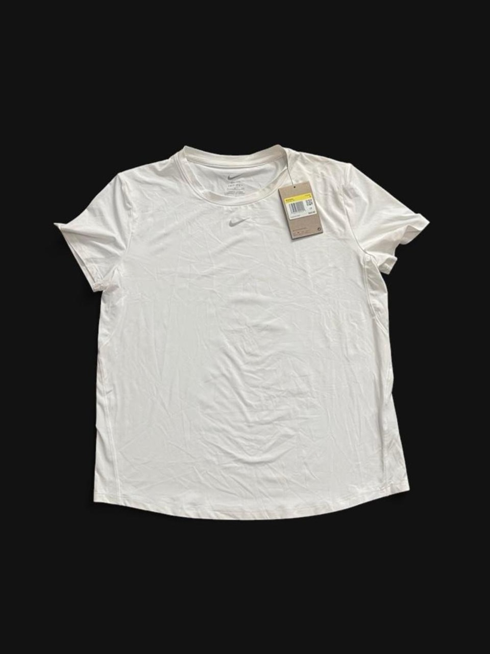 NWT Nike One Classic Women’s S Dri-Fit Short-Sleeve Top White